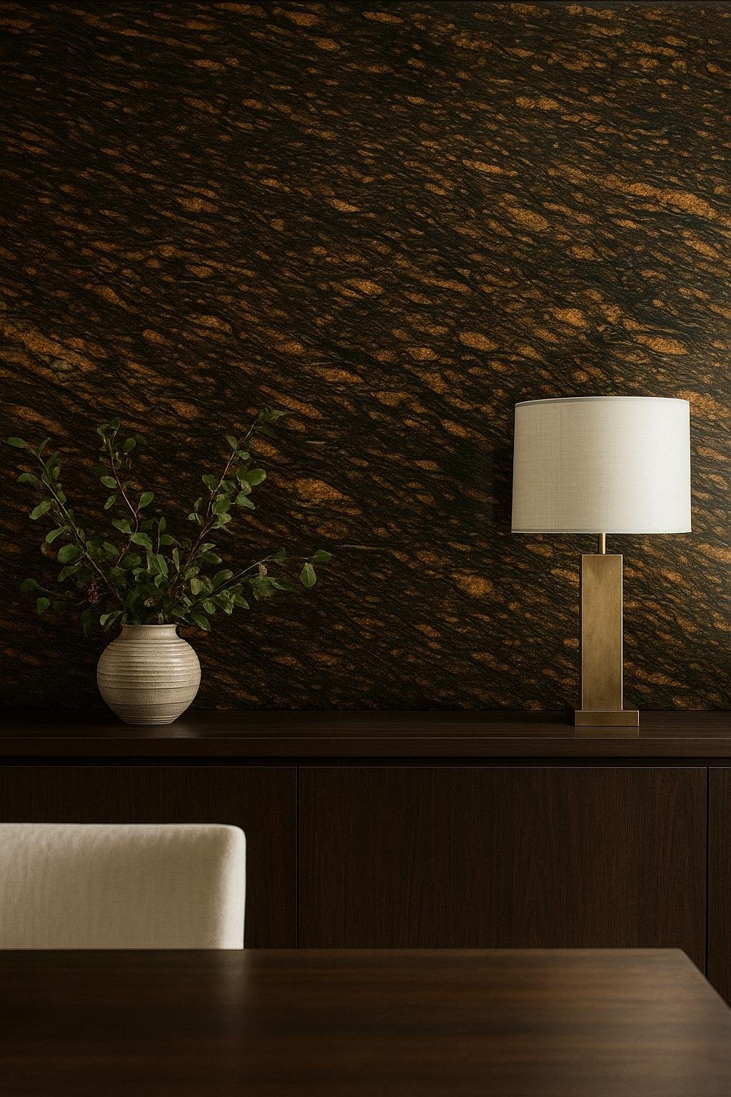 Titanium Gold Granite